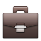 Apple Briefcase Emoji (Work)