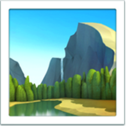Apple National Park Emoji (Change Wallpaper)